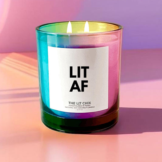 Lit AF Candle